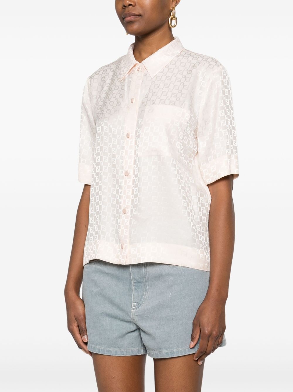 FF-jacquard shirt - 3