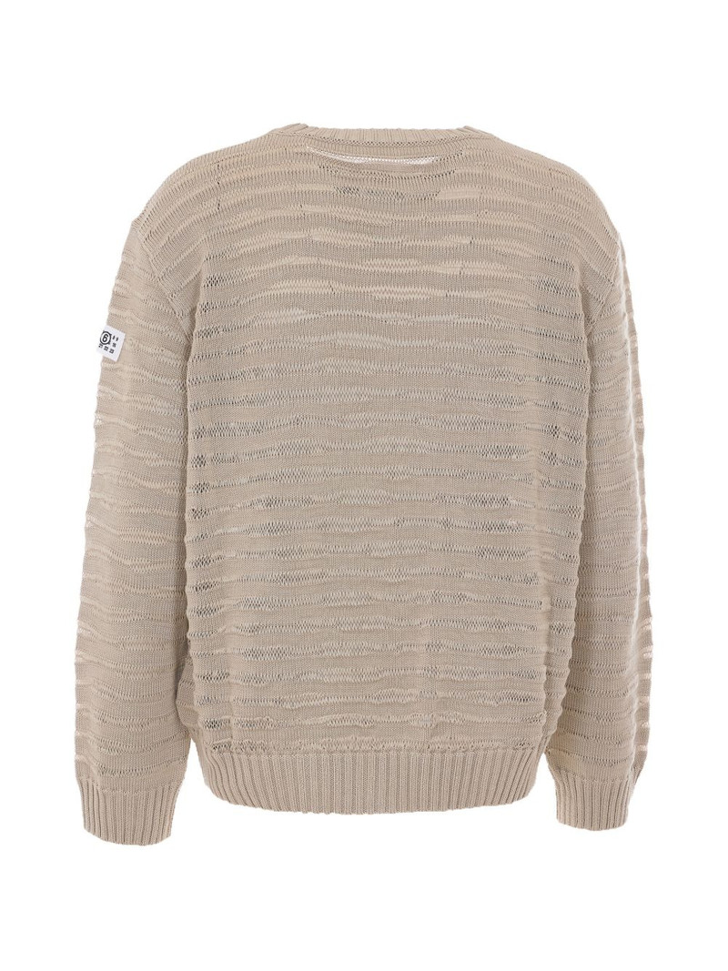MM6 Maison Margiela crew-neck sweater outlook