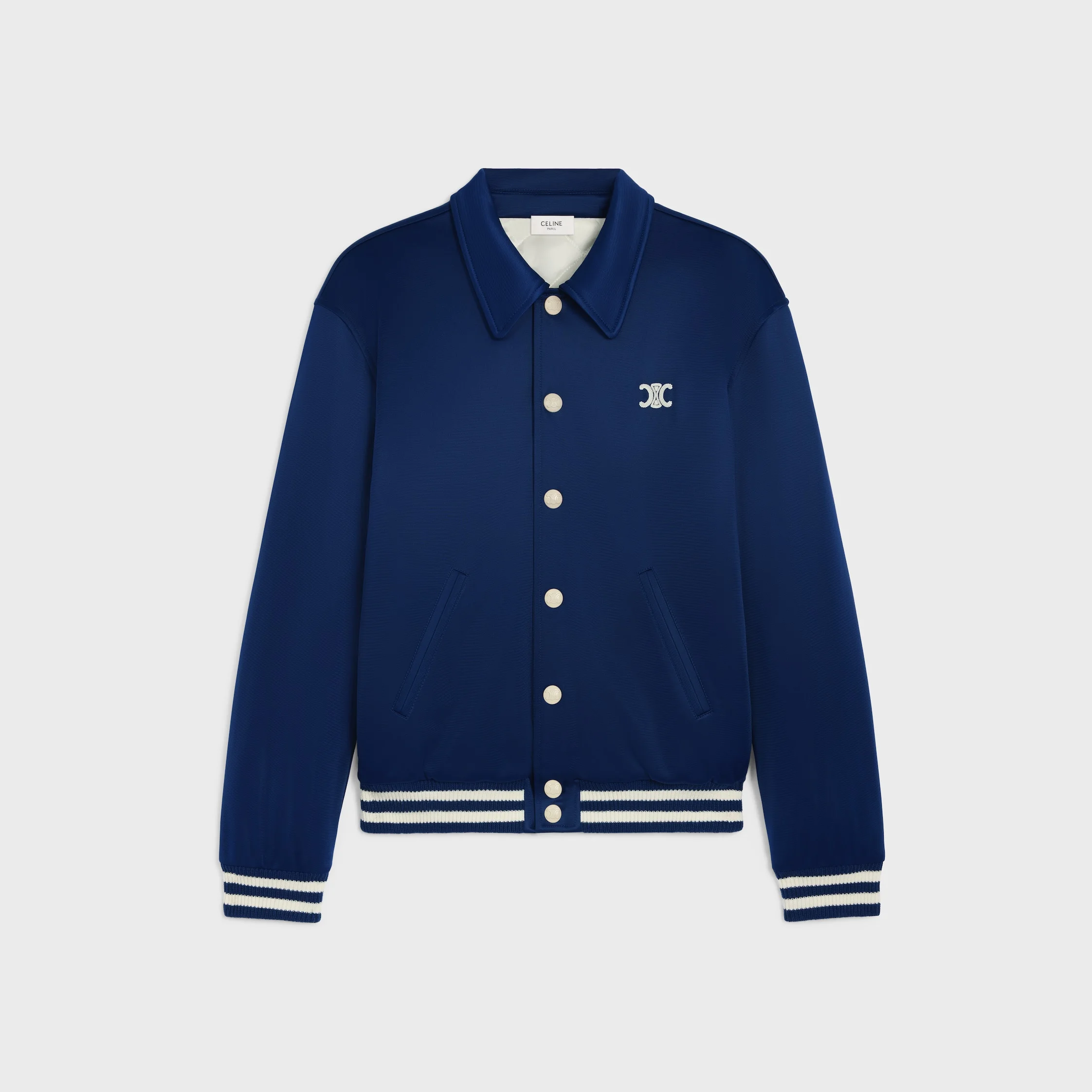 teddy jacket IN DOUBLE FACE JERSEY - 1