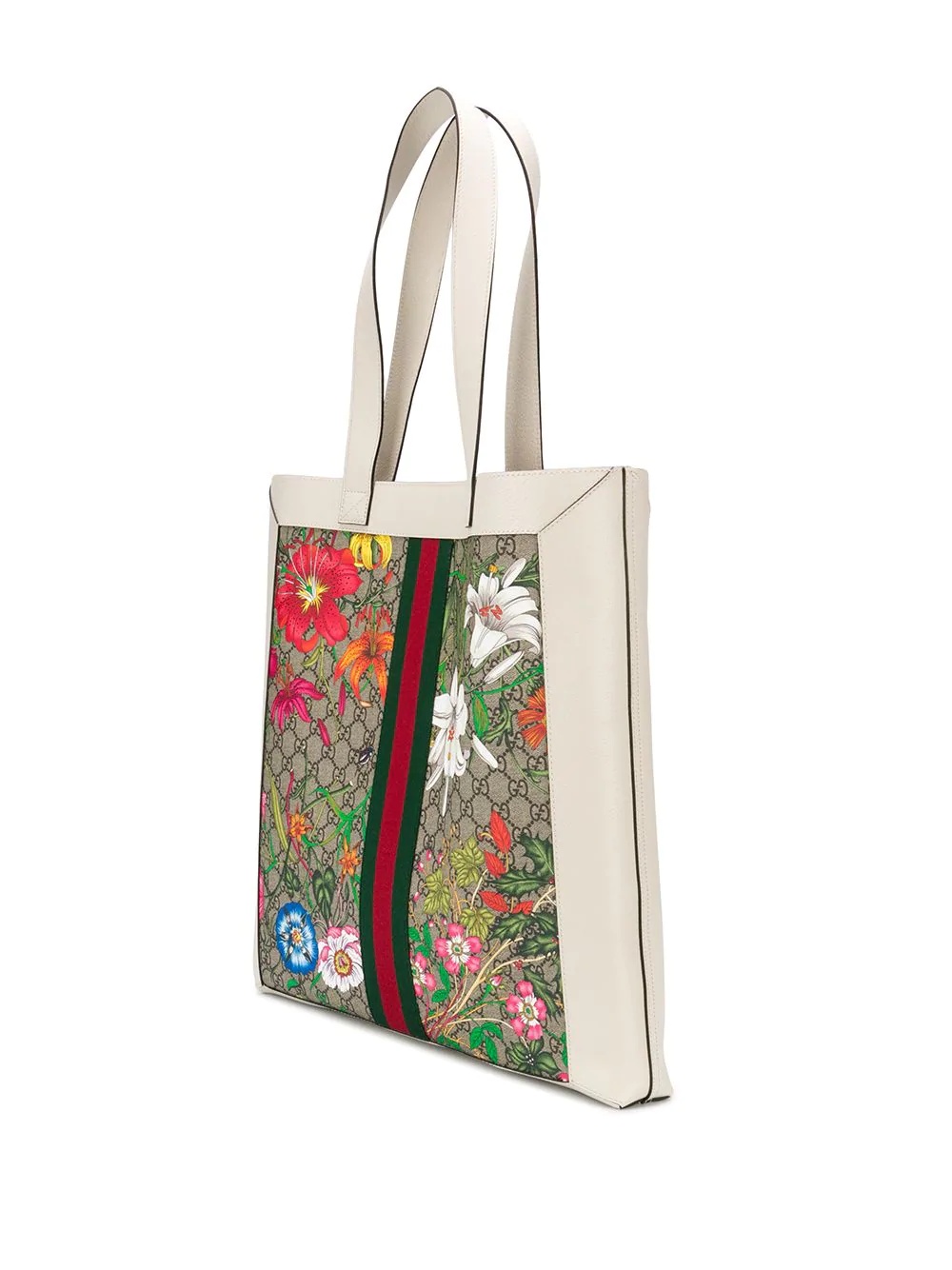 Ophidia GG Flora tote - 3