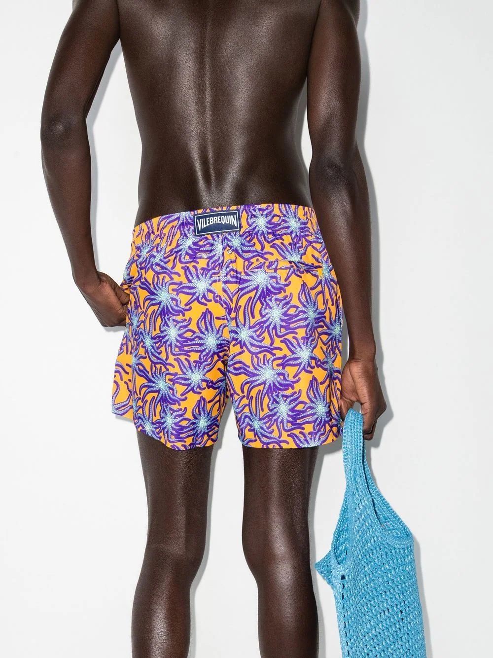 graphic-print swim shorts - 3