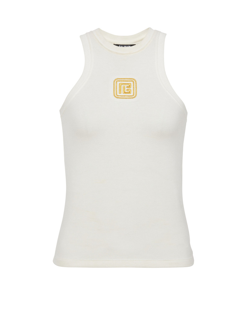 PB embroidered tank top 1