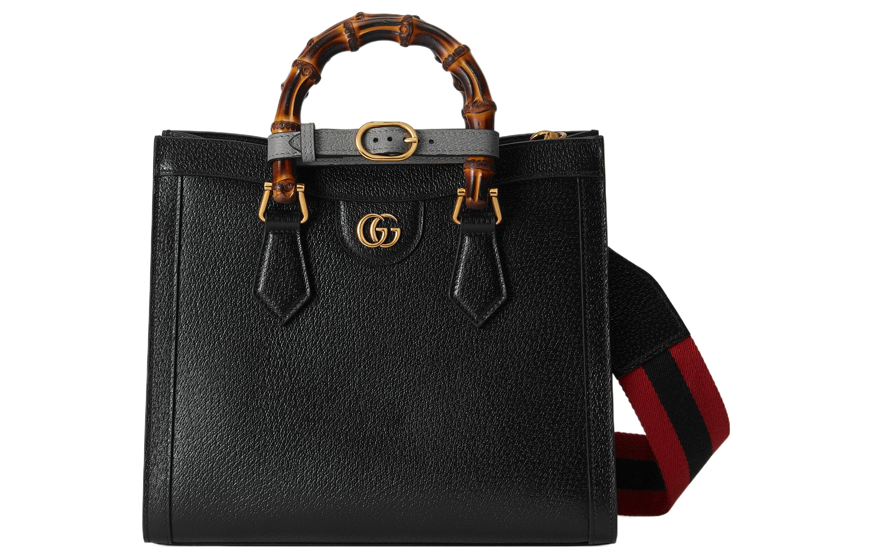 (WMNS) Gucci Diana Small Tote Bag 'Black' 702721-U3ZDT-1260 - 8