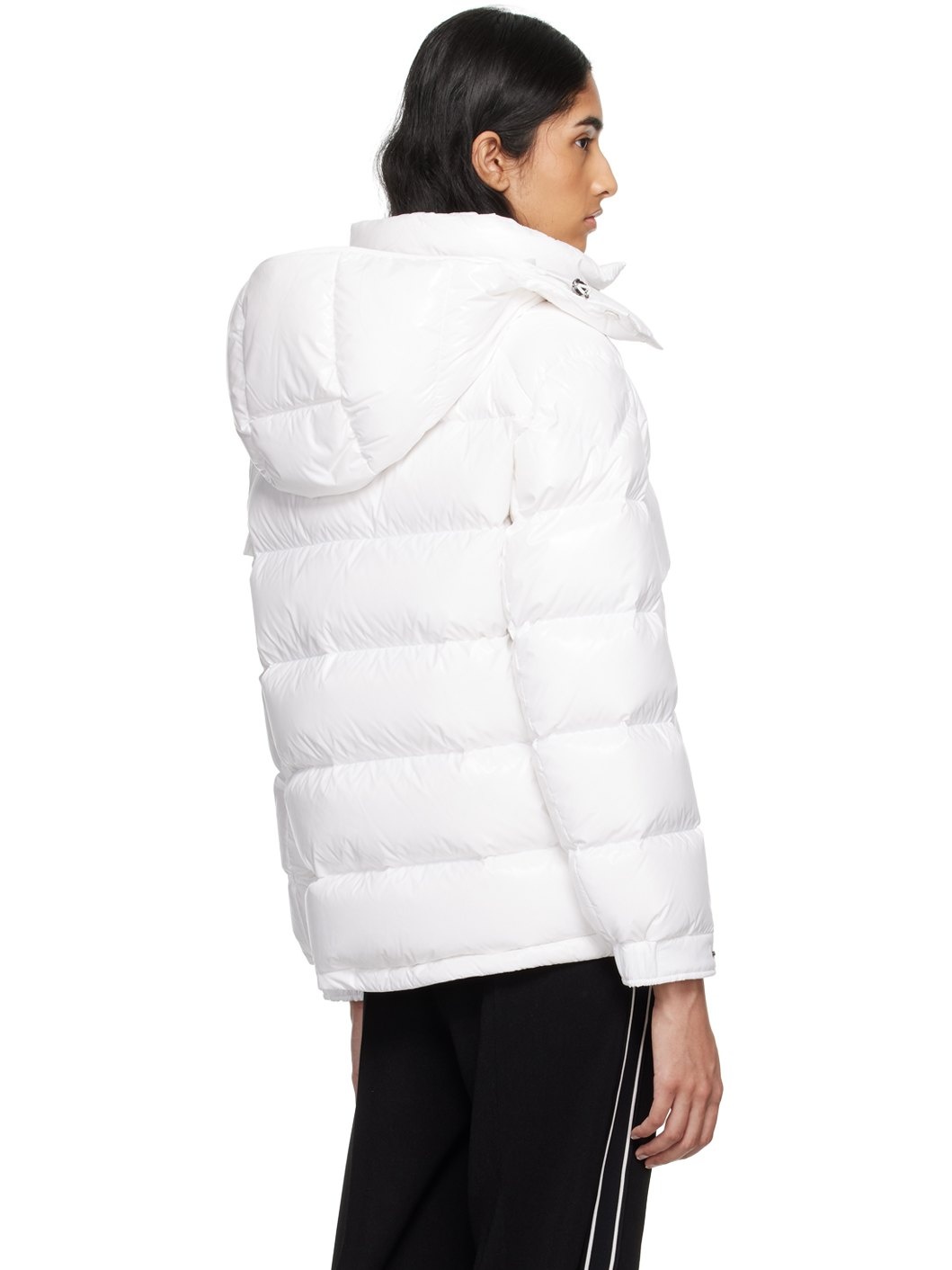 White Maire Short Down Jacket - 3