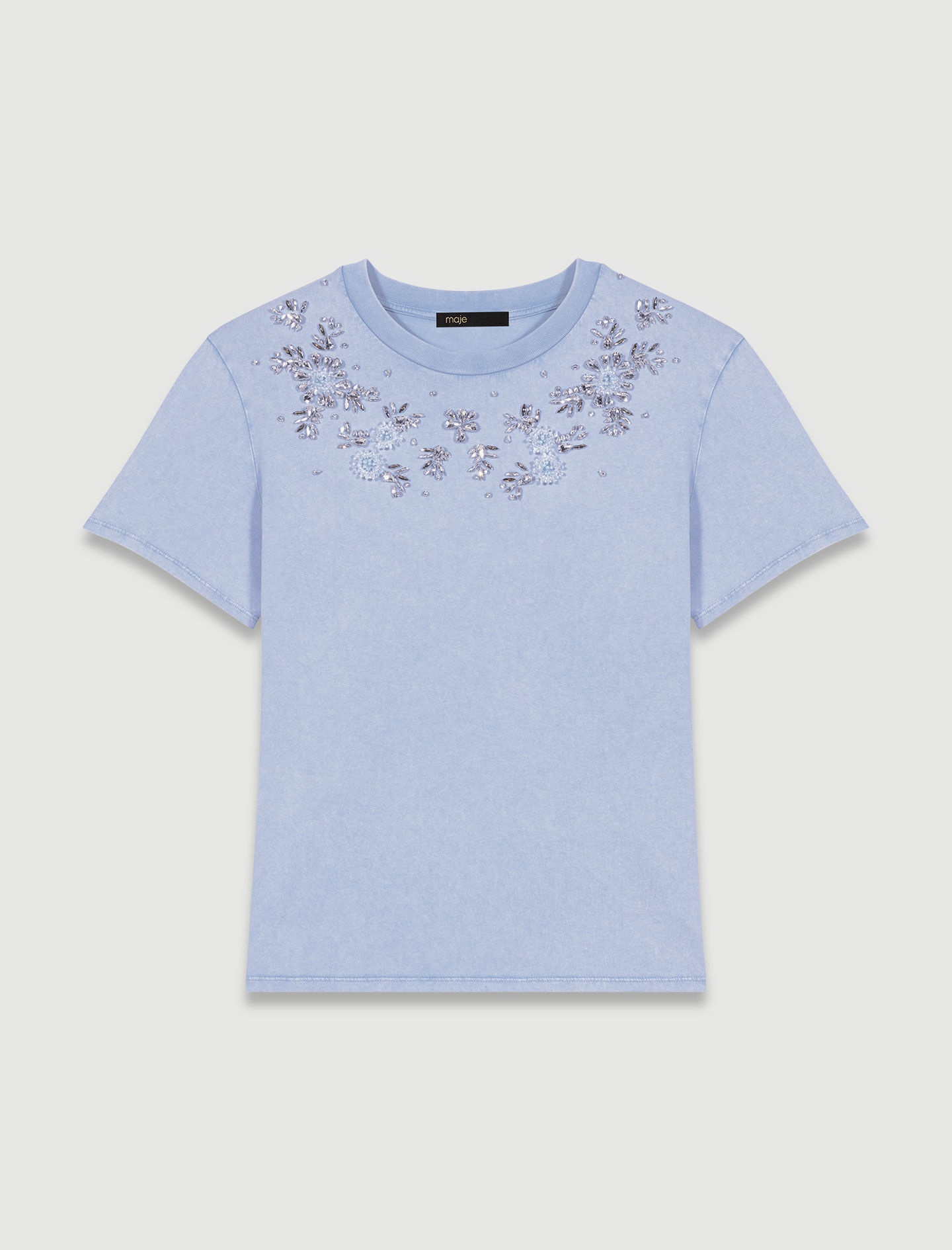 Rhinestone T-shirt - 1