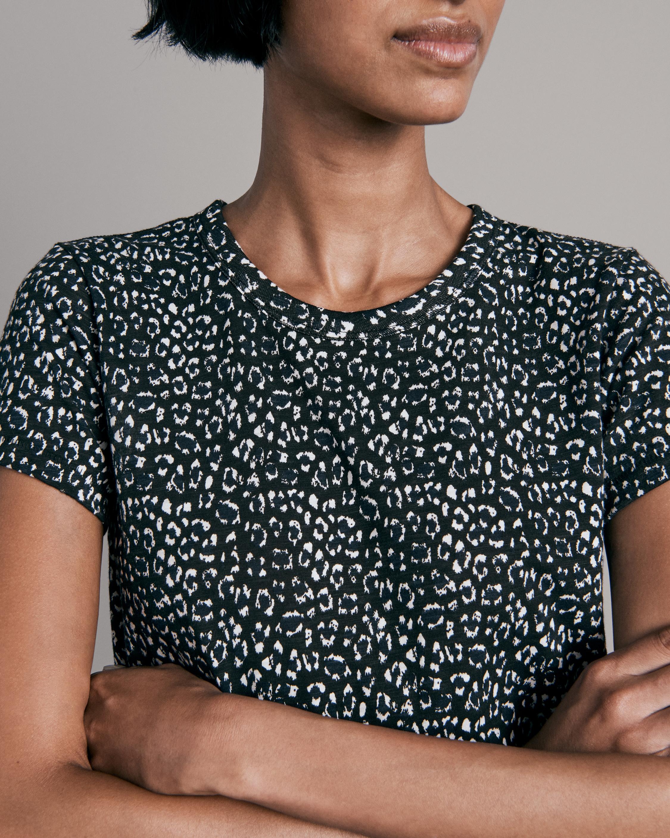 All Over Leopard Tee
Pima Cotton Tee - 6