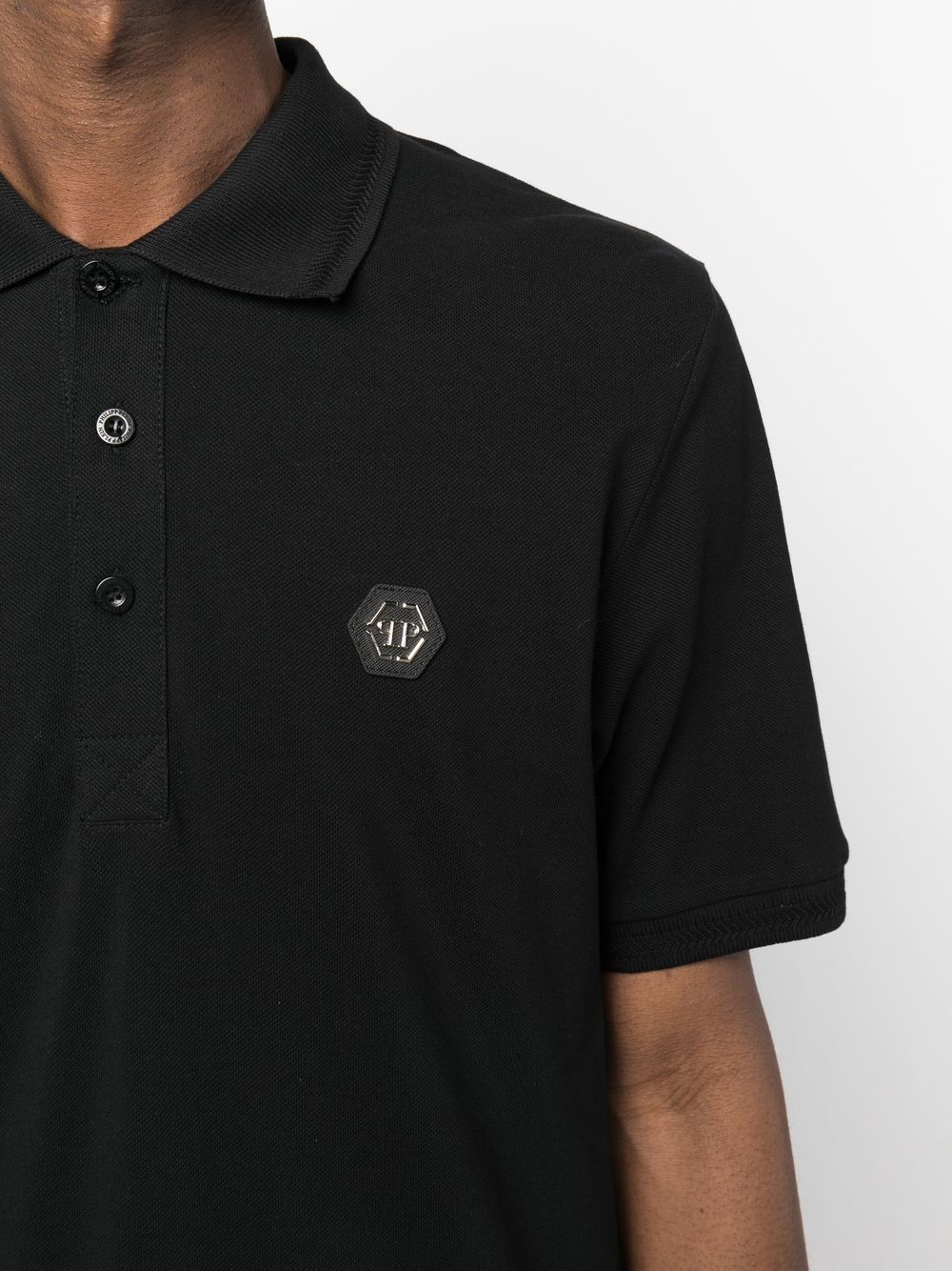 skull-print polo shirt - 5