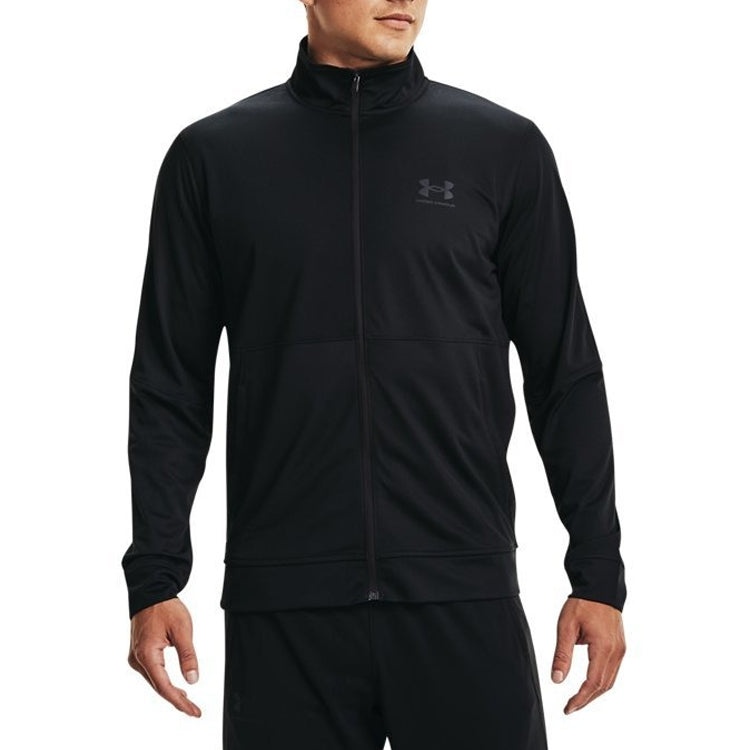 Under Armour Pique Track Jacket 'Black' 1366202-001 - 3