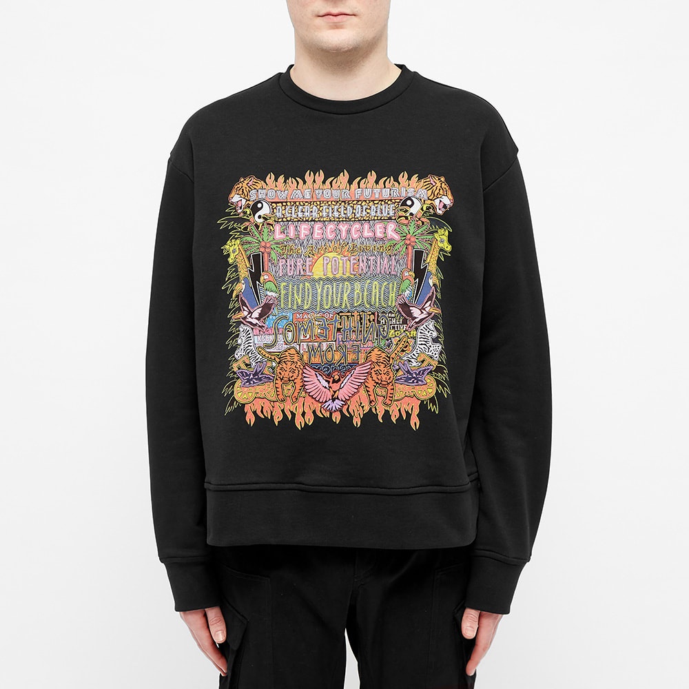 Neil Barrett x Jody Paulsen Art Collage Print Crew Sweat - 4