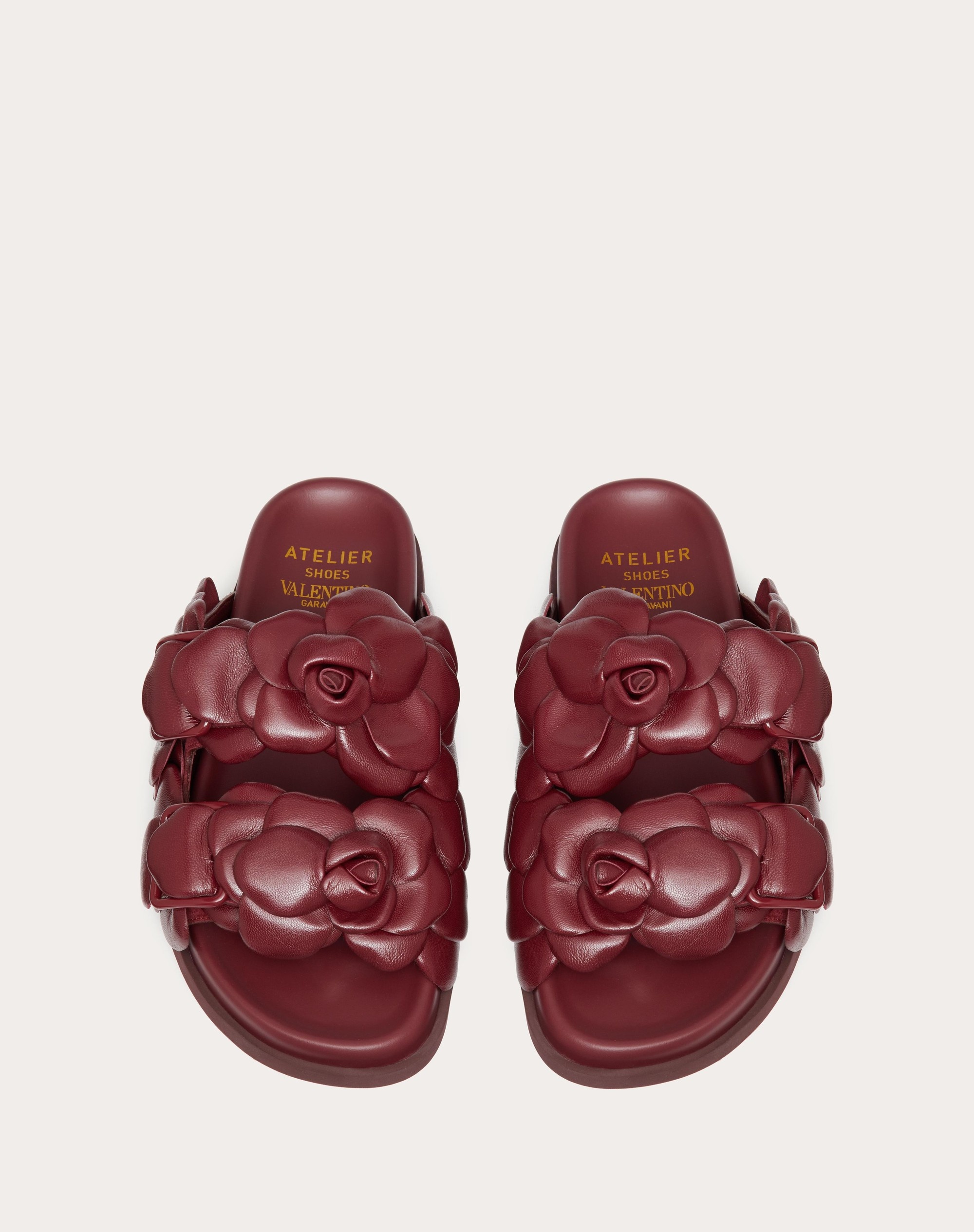 VALENTINO GARAVANI ATELIER SHOES 03 ROSE EDITION SLIDE SANDAL 35 MM - 4