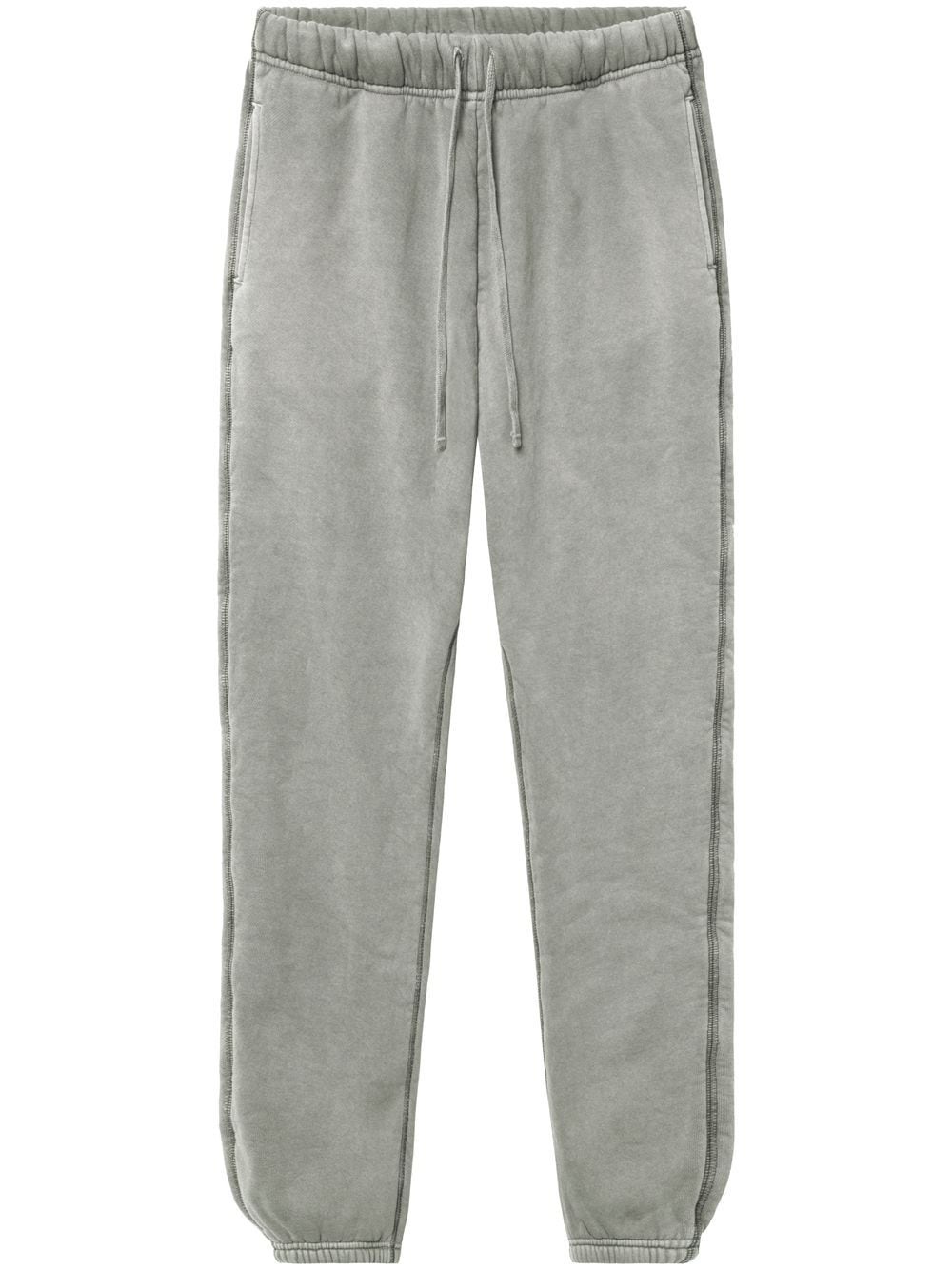 faded thermal-lined track pants - 1