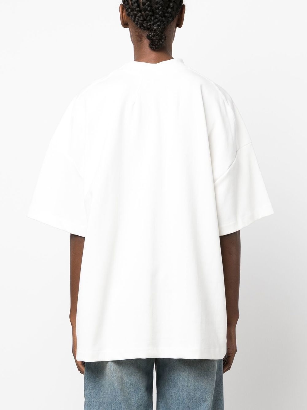 oversized logo T-shirt - 4