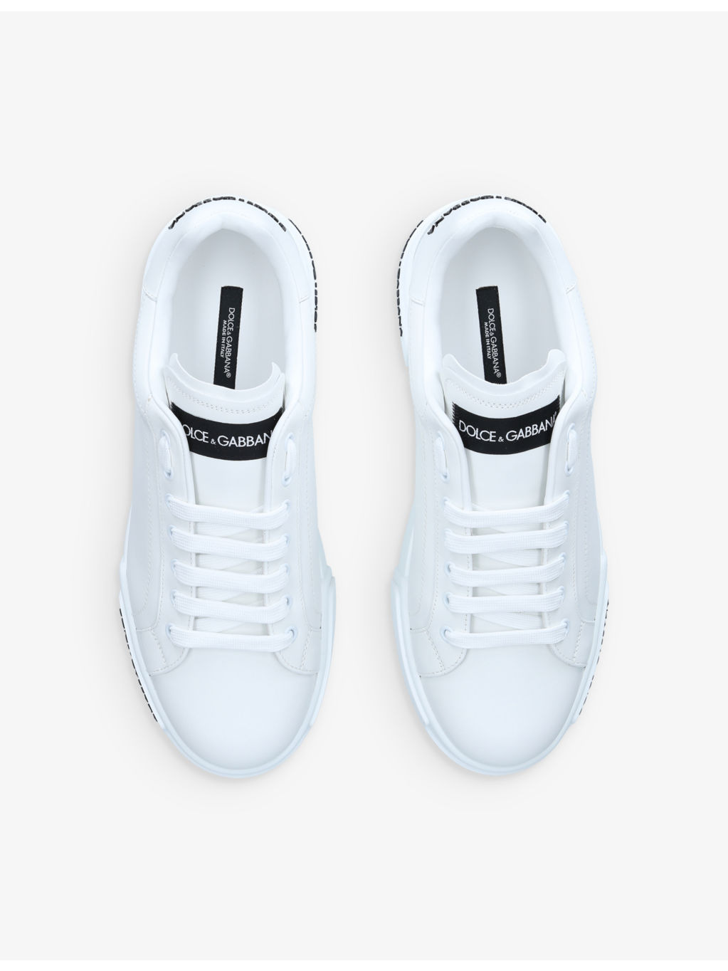 Portofino leather low-top trainers - 2