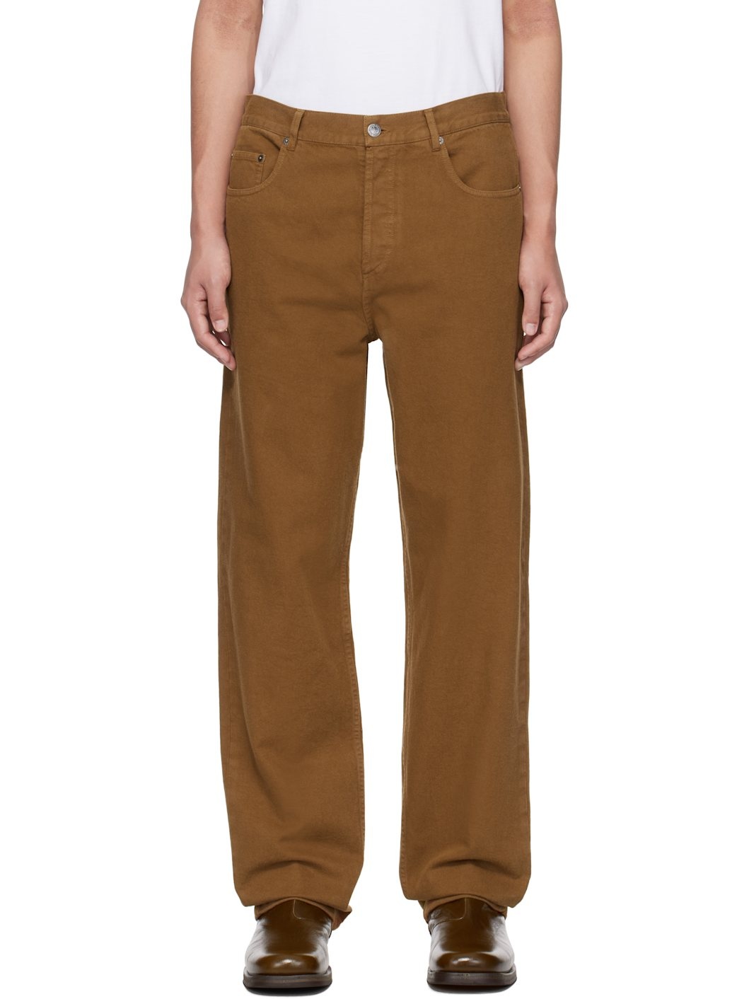 Brown Fairfax Jeans - 1