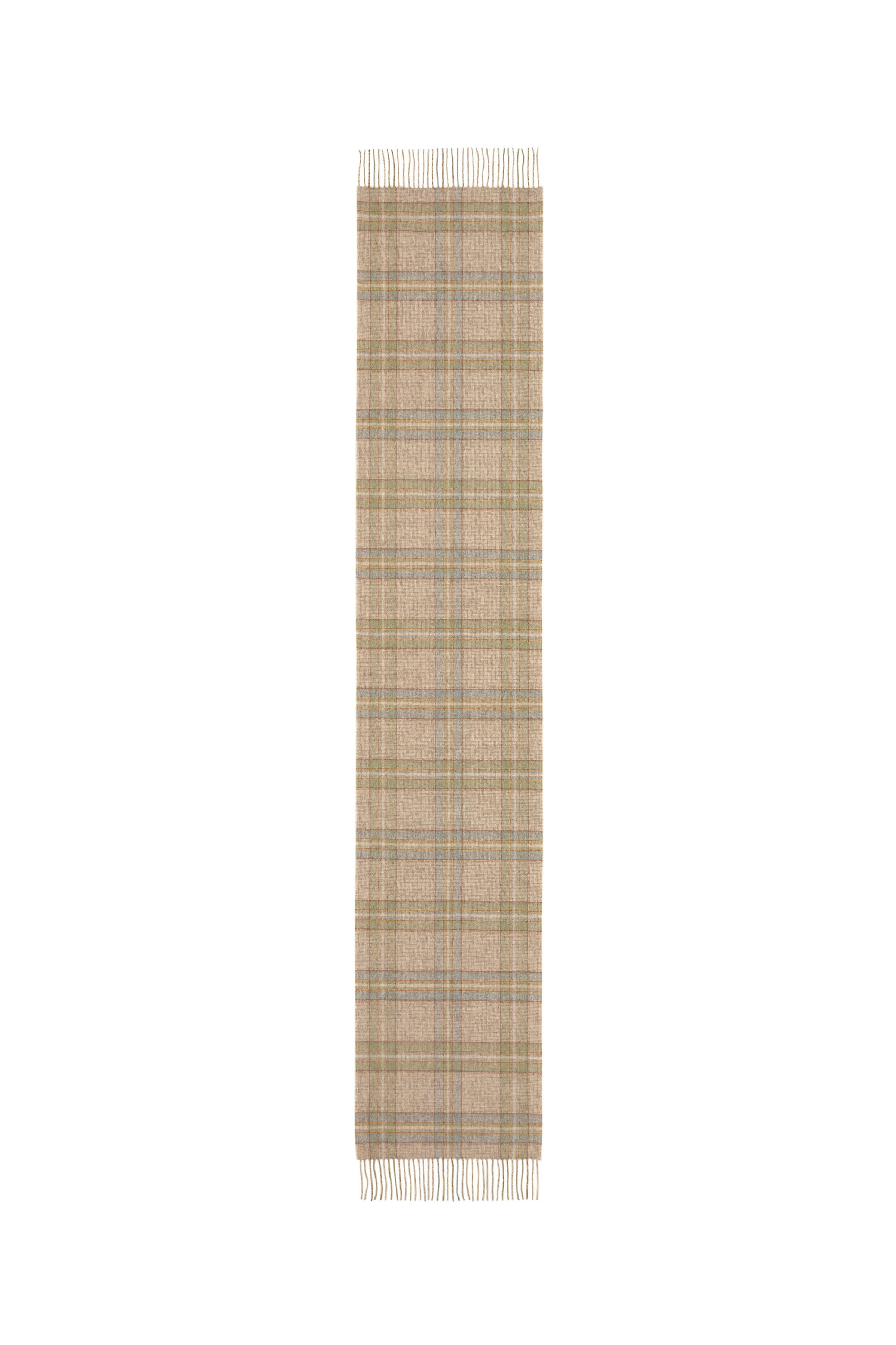 Wide Cashmere Tweed Scarf - 4