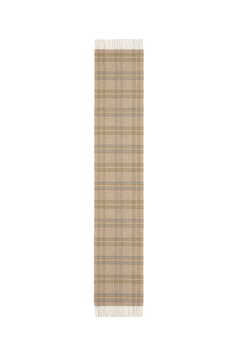 Wide Cashmere Tweed Scarf 4