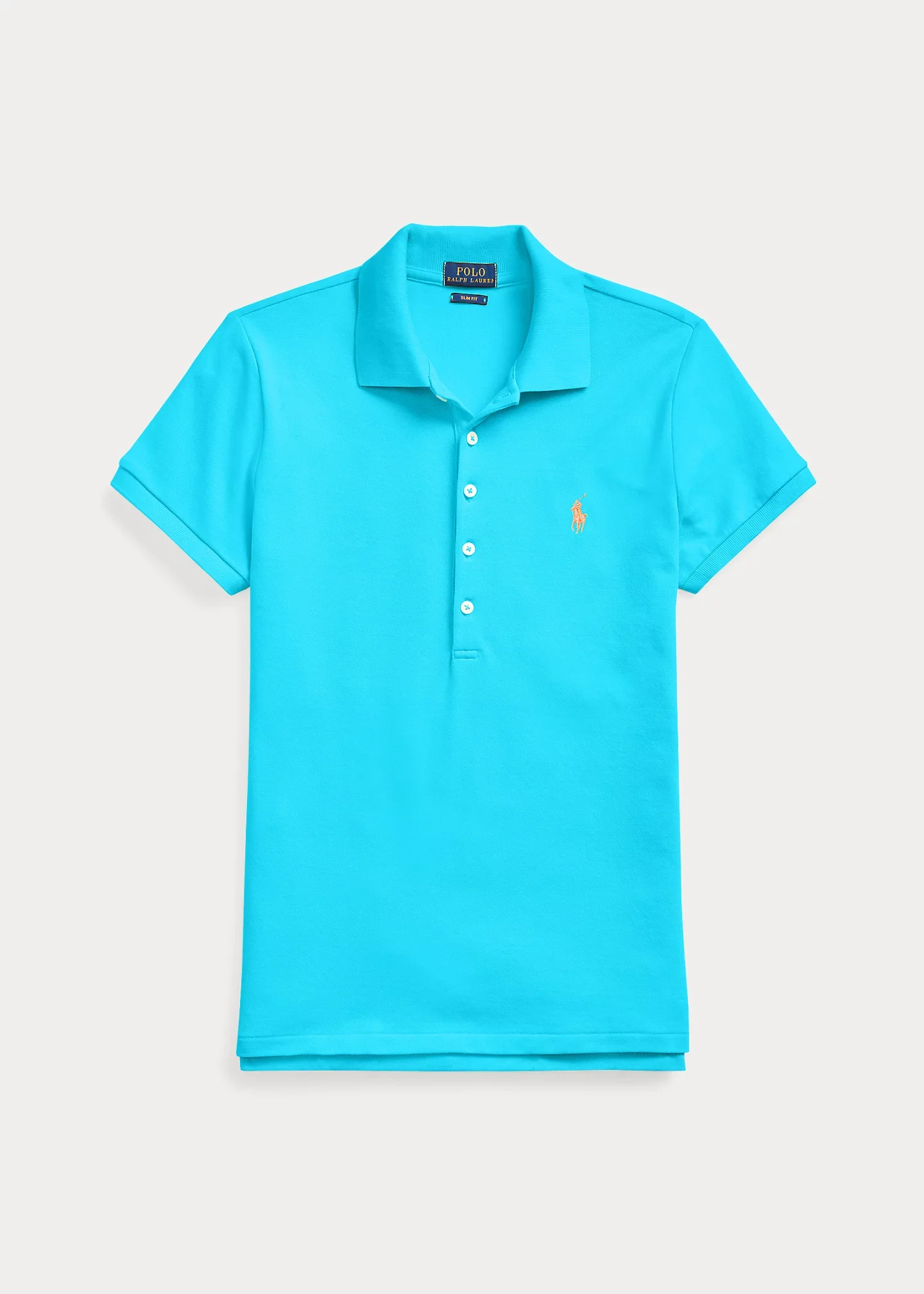 Slim Fit Stretch Polo Shirt - 1