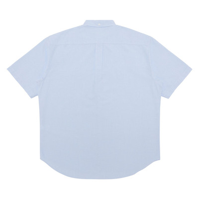 Supreme Supreme Loose Fit Short-Sleeve Oxford Shirt 'Light Blue' outlook