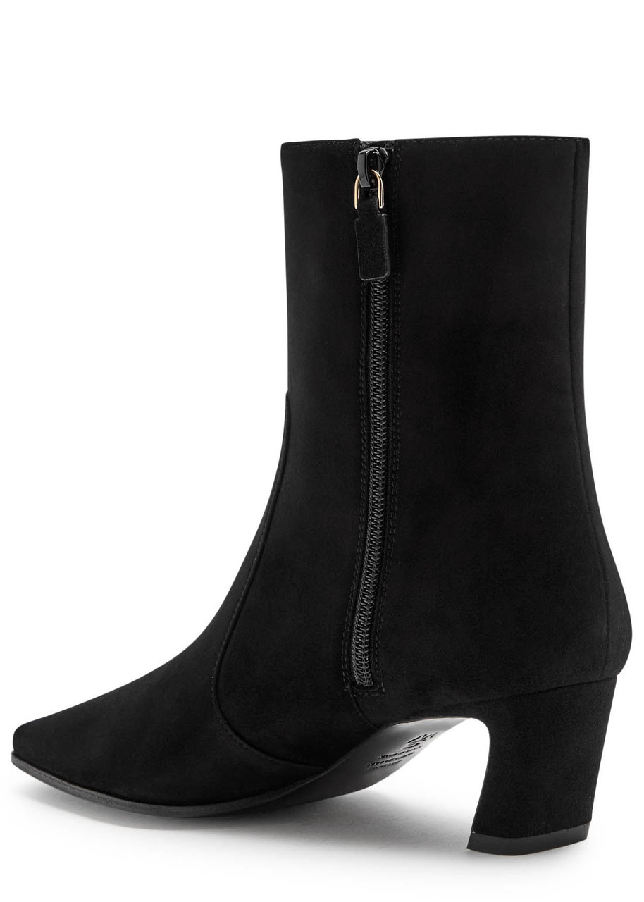 Stuart Weitzman Stassi 50 Suede Ankle Boots - 2