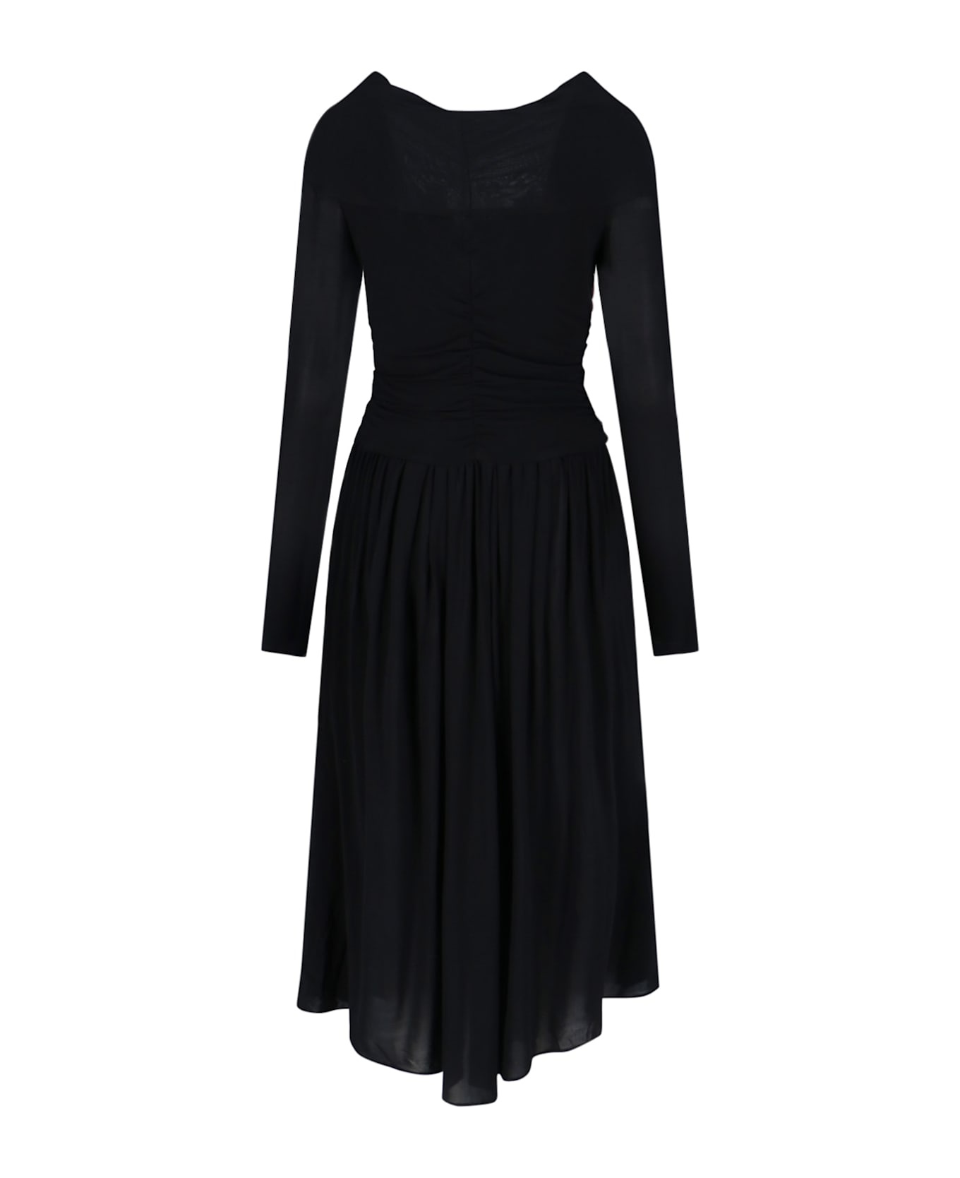 Draped Maxi Dress - 2