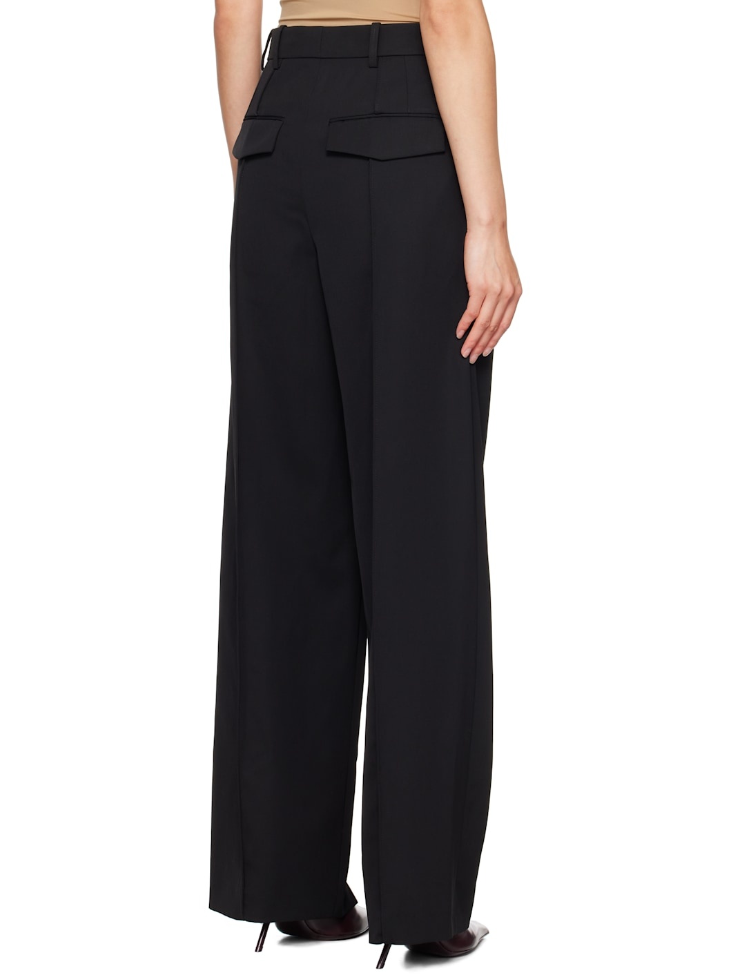 Black Rosie Huntington-Whiteley Edition RHW Trousers - 3