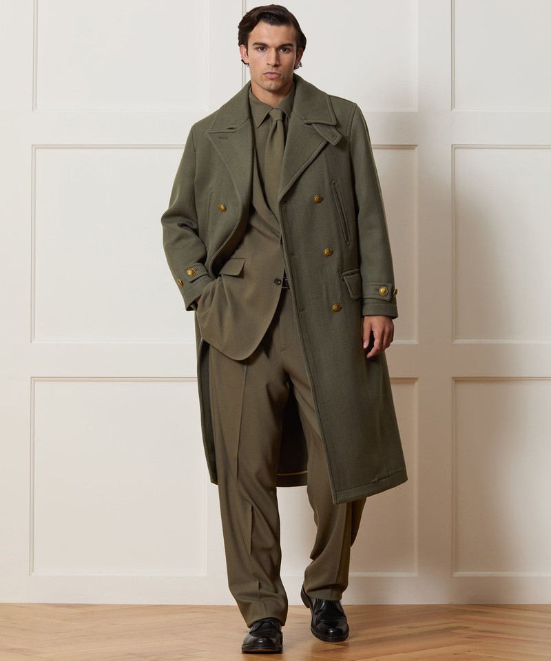 Italian Wool Officer Coat 3