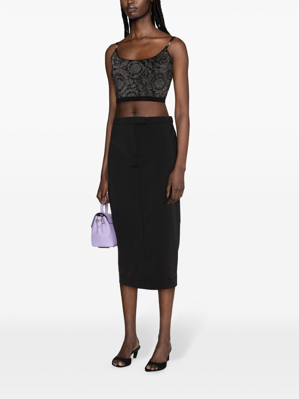 La Greca Medusa '95 crop top - 3
