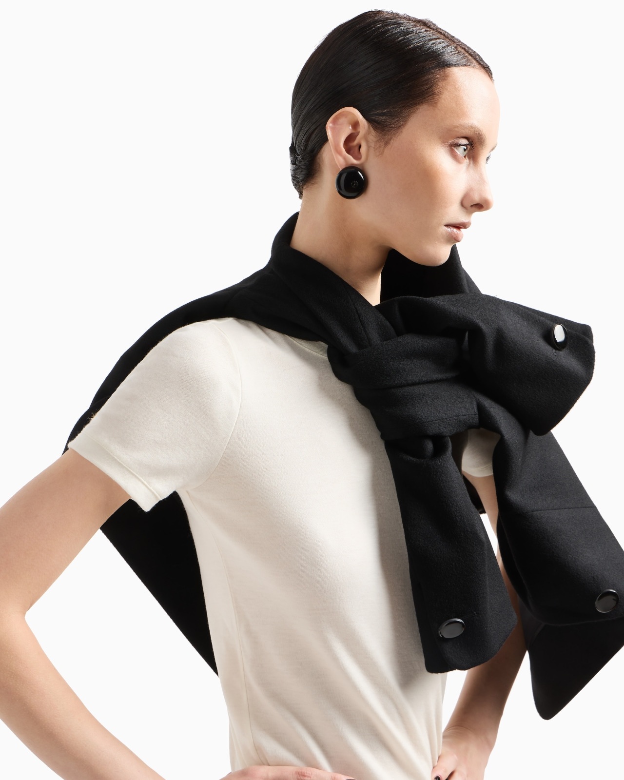 Pure cashmere T-shirt - 6