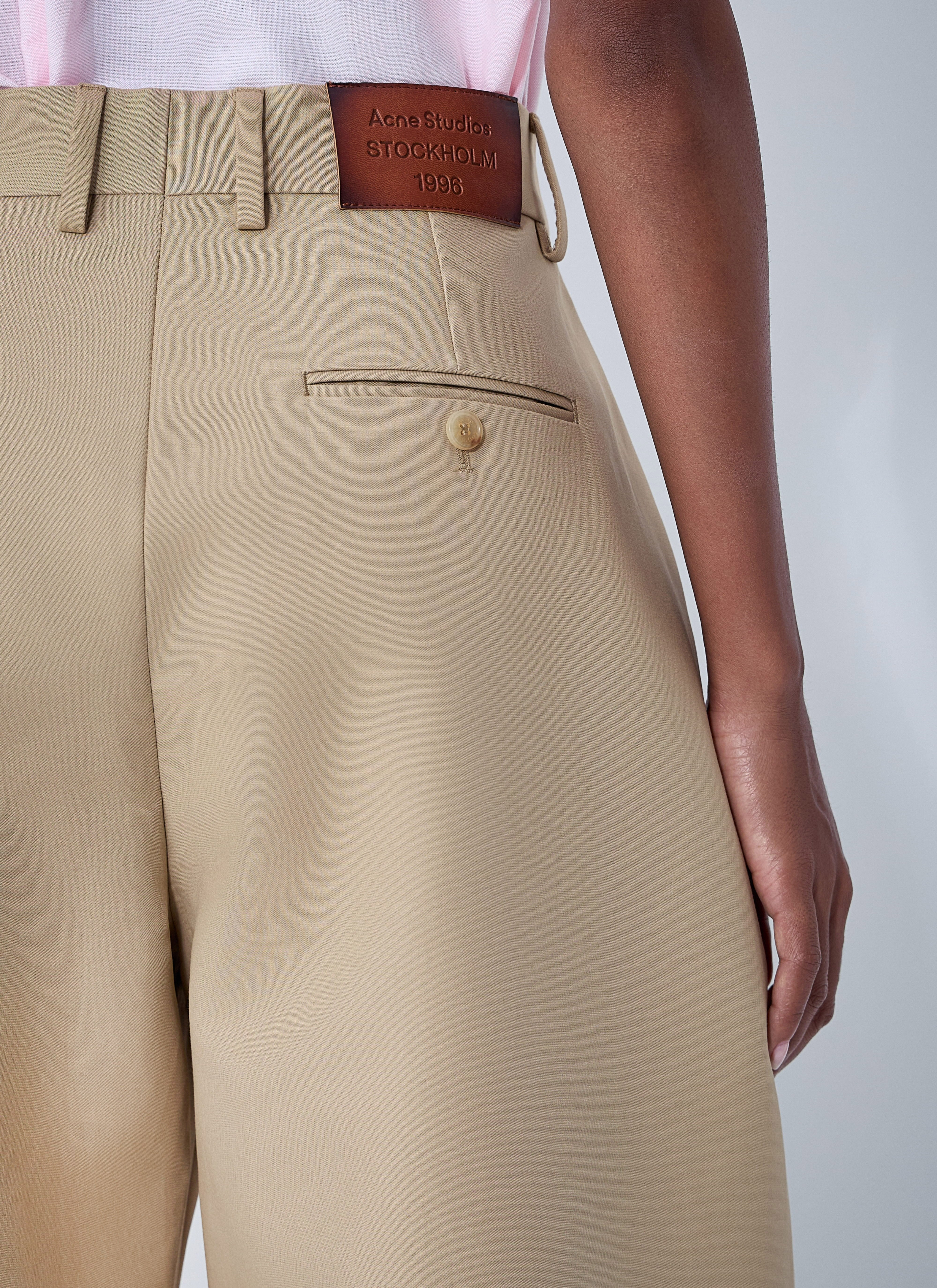 Acne Studios Women Tailored Satin Pants - 6