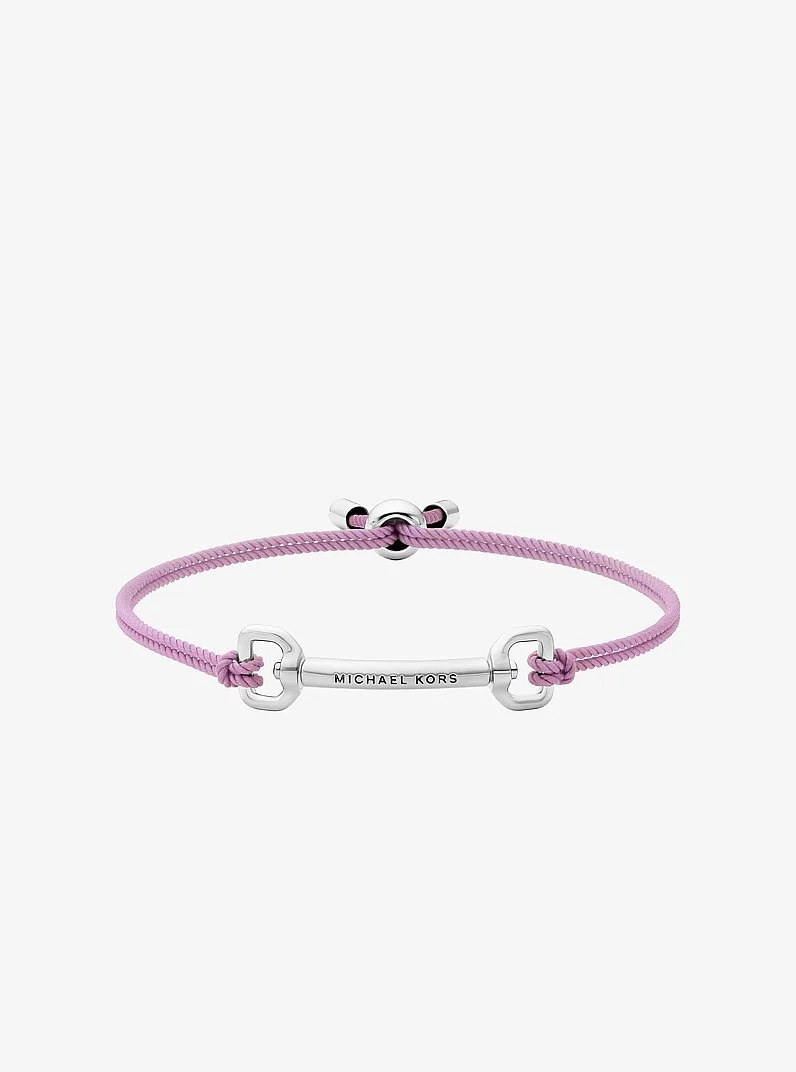 Horsebit Corded Slider Bracelet - 1