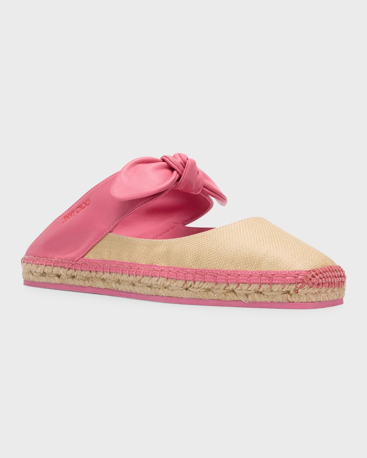 Reka Knotted Bow Espadrille Mules - 3