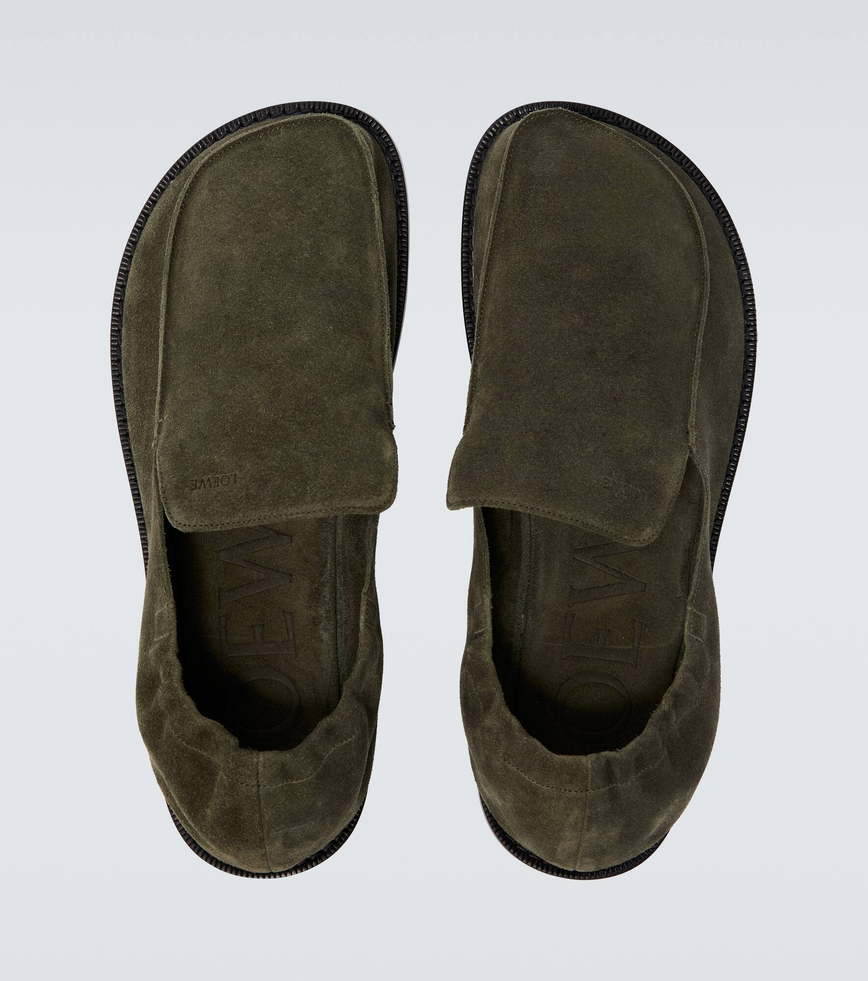 Flex suede loafers - 4