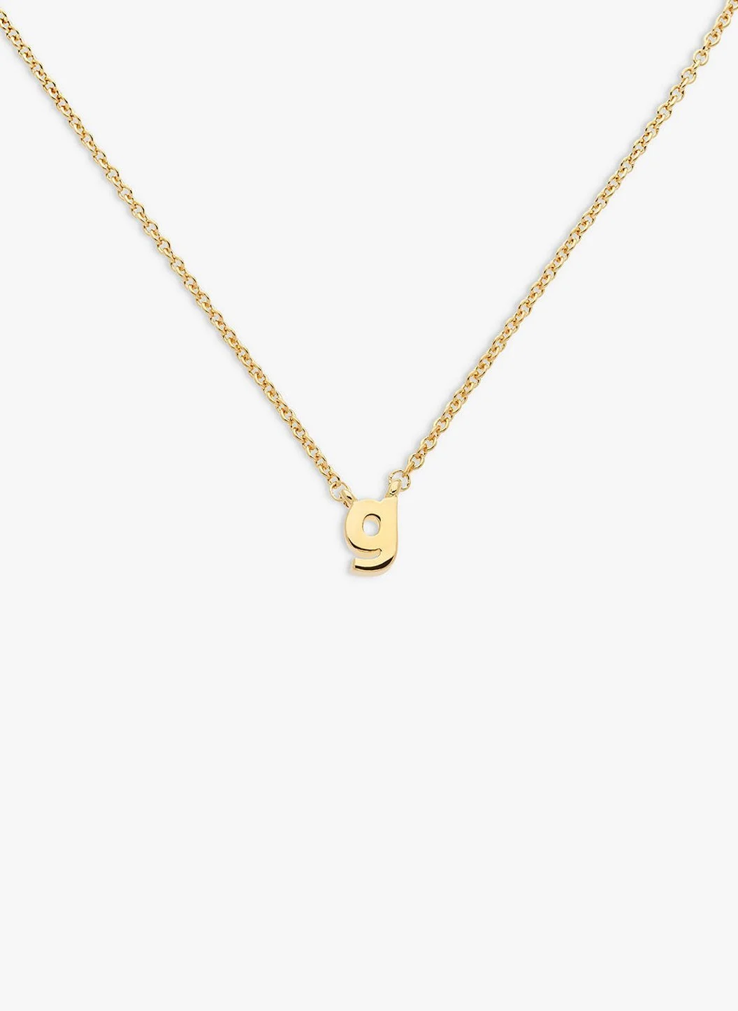 LETTER 'G' PENDANT NECKLACE - 1