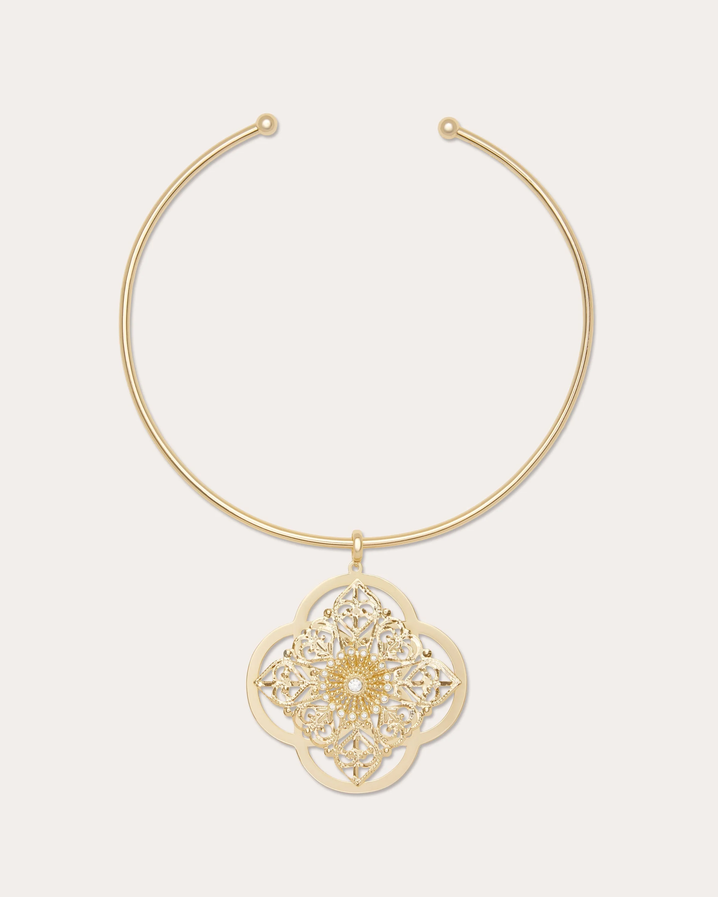 Laya Medallion Necklace - 1