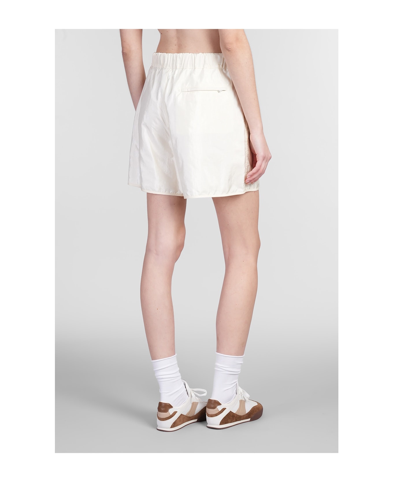 Trousers 256 Short Shorts In Beige Polyamide - 3