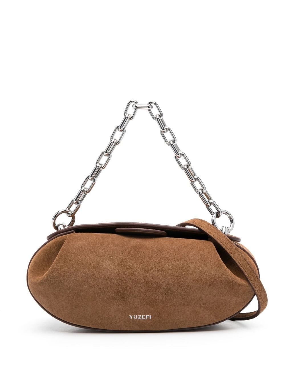 suede shoulder bag - 1