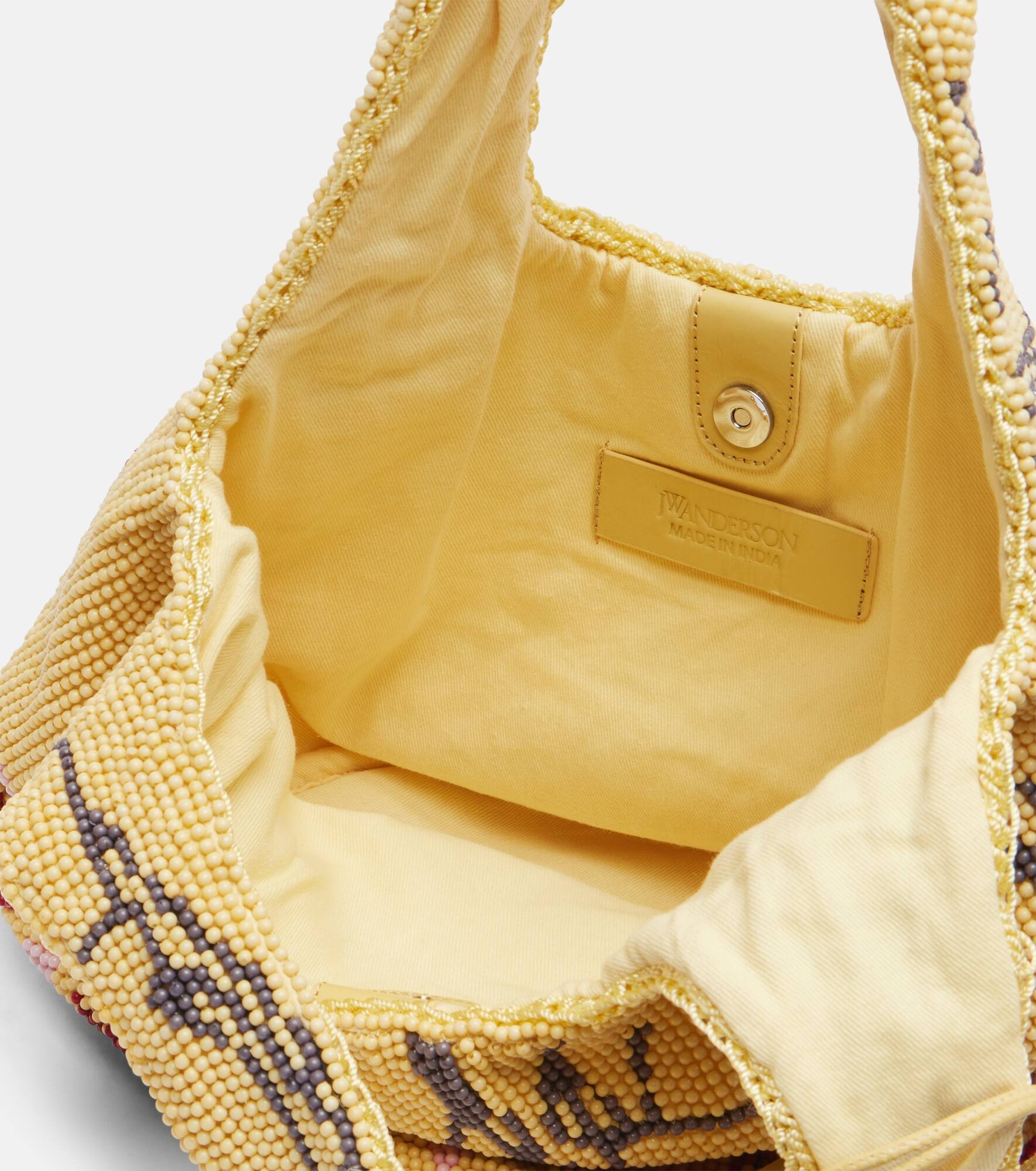Mini beaded tote bag - 3