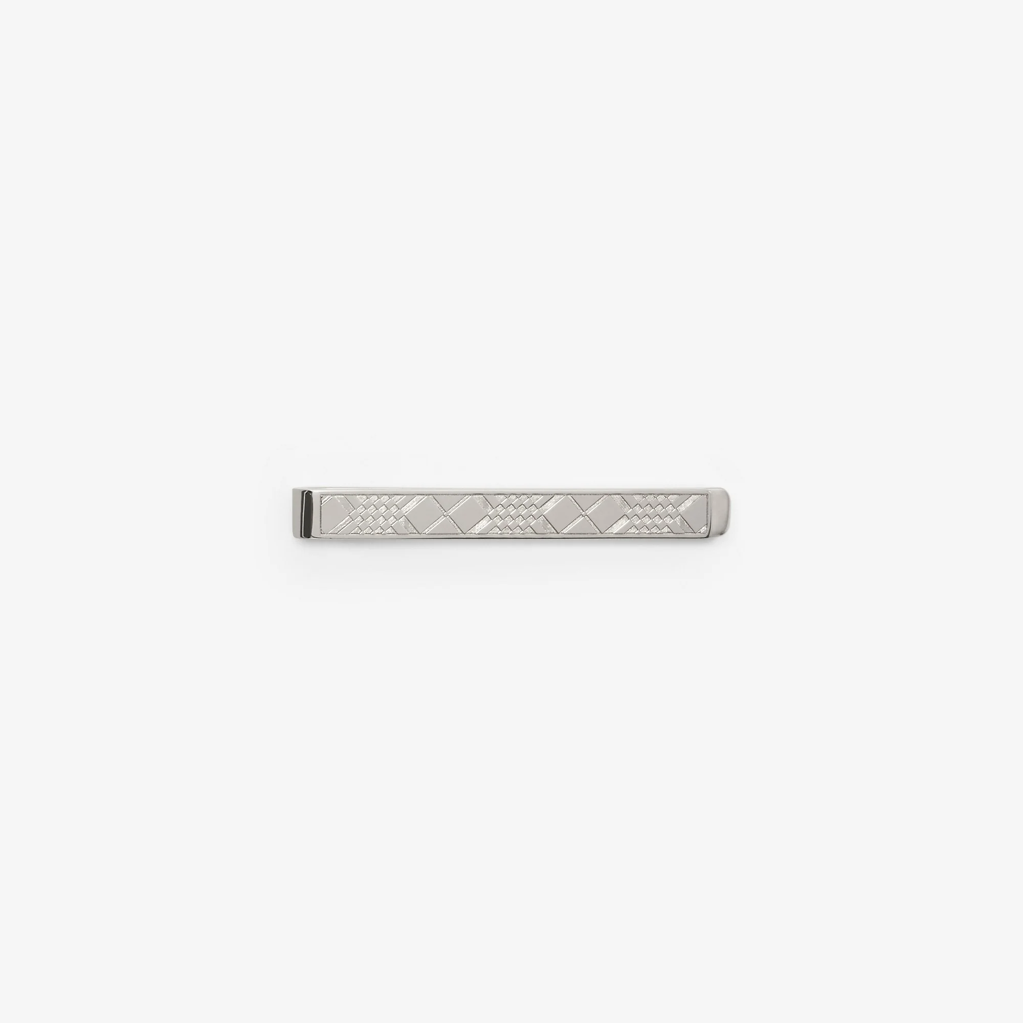 Engraved Check Tie Bar - 1