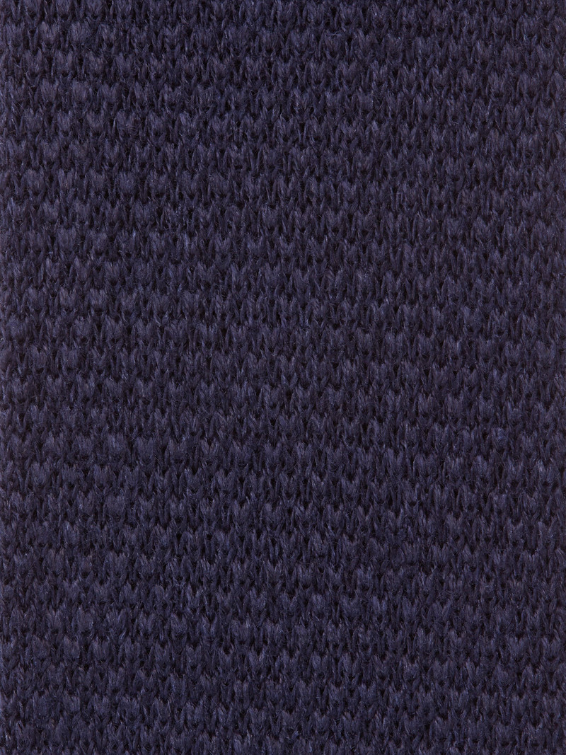ZEGNA DARK BLUE OASI LINO TIE outlook