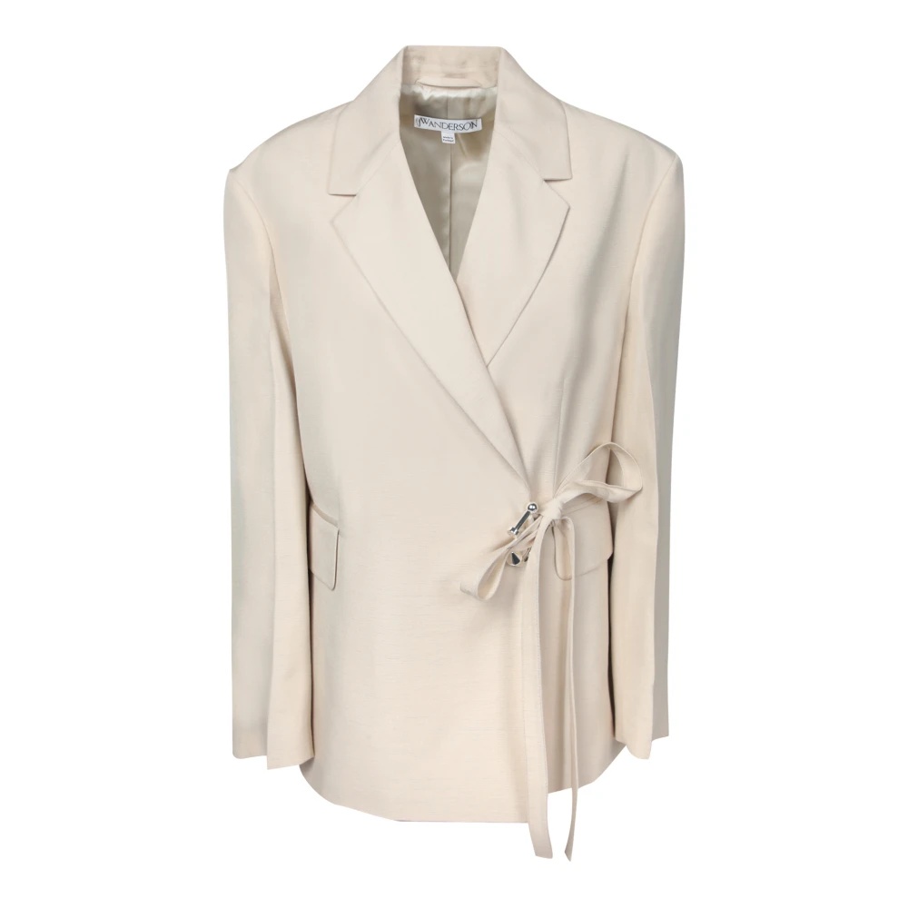 JW Anderson WHITE ELEGANT JACKET WOMEN'S CLOTHING | miinto