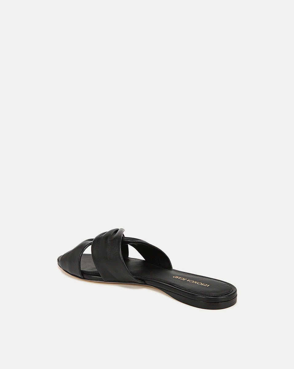 SERAPHINA LEATHER TWIST SANDAL - 4