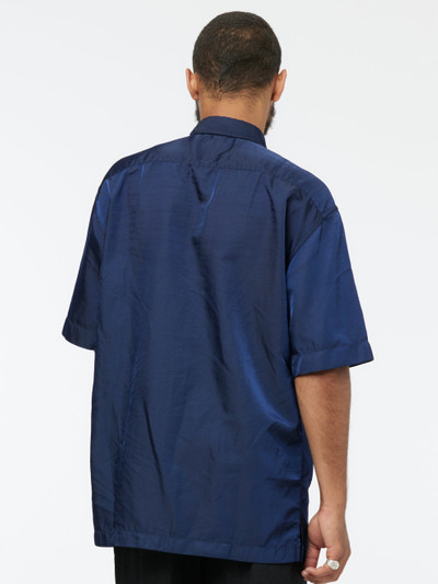 Dries Van Noten CASSIDYE NYLON SHIRT (NAVY BLUE) outlook