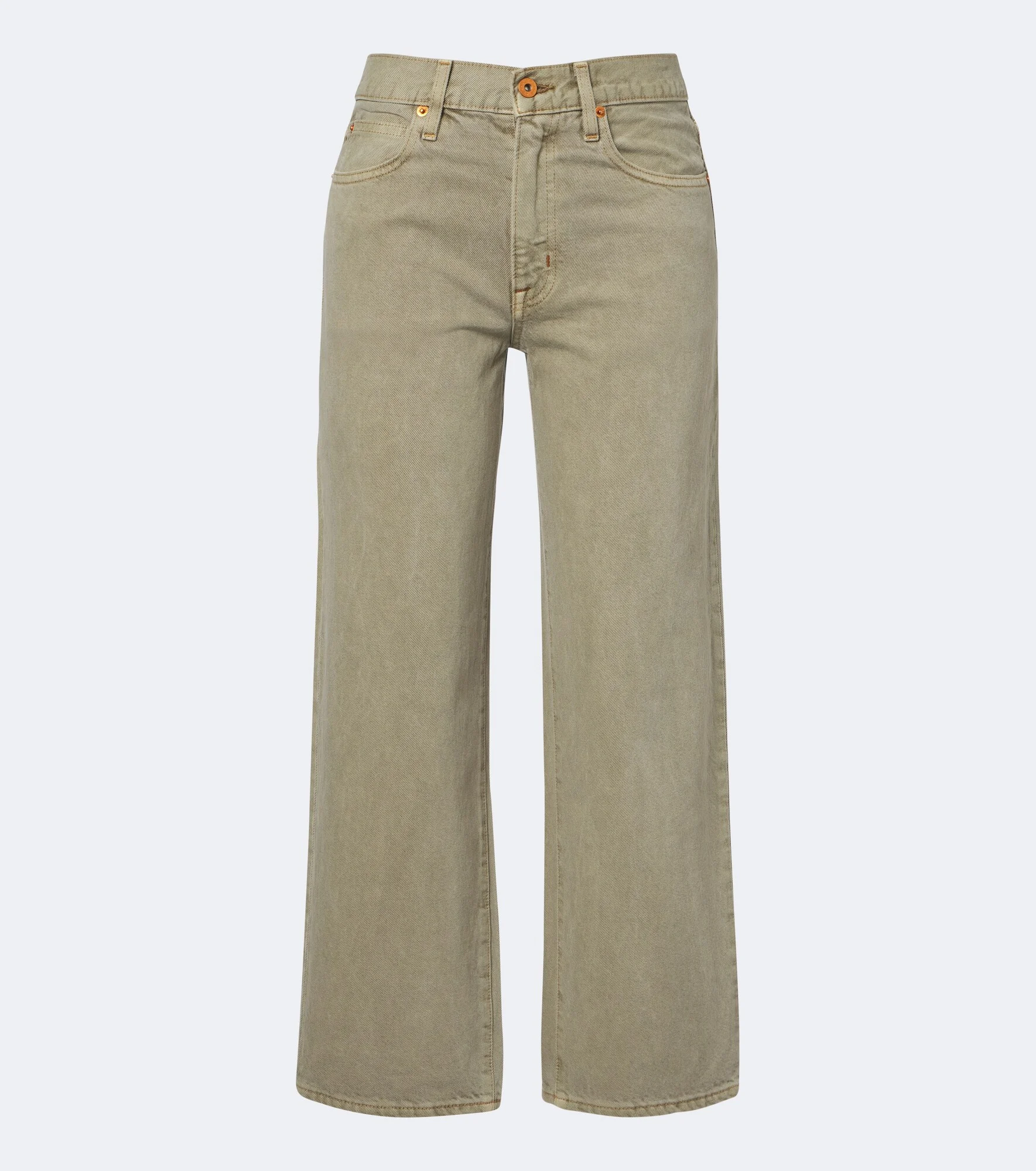 Hunter cropped straight jeans - 1