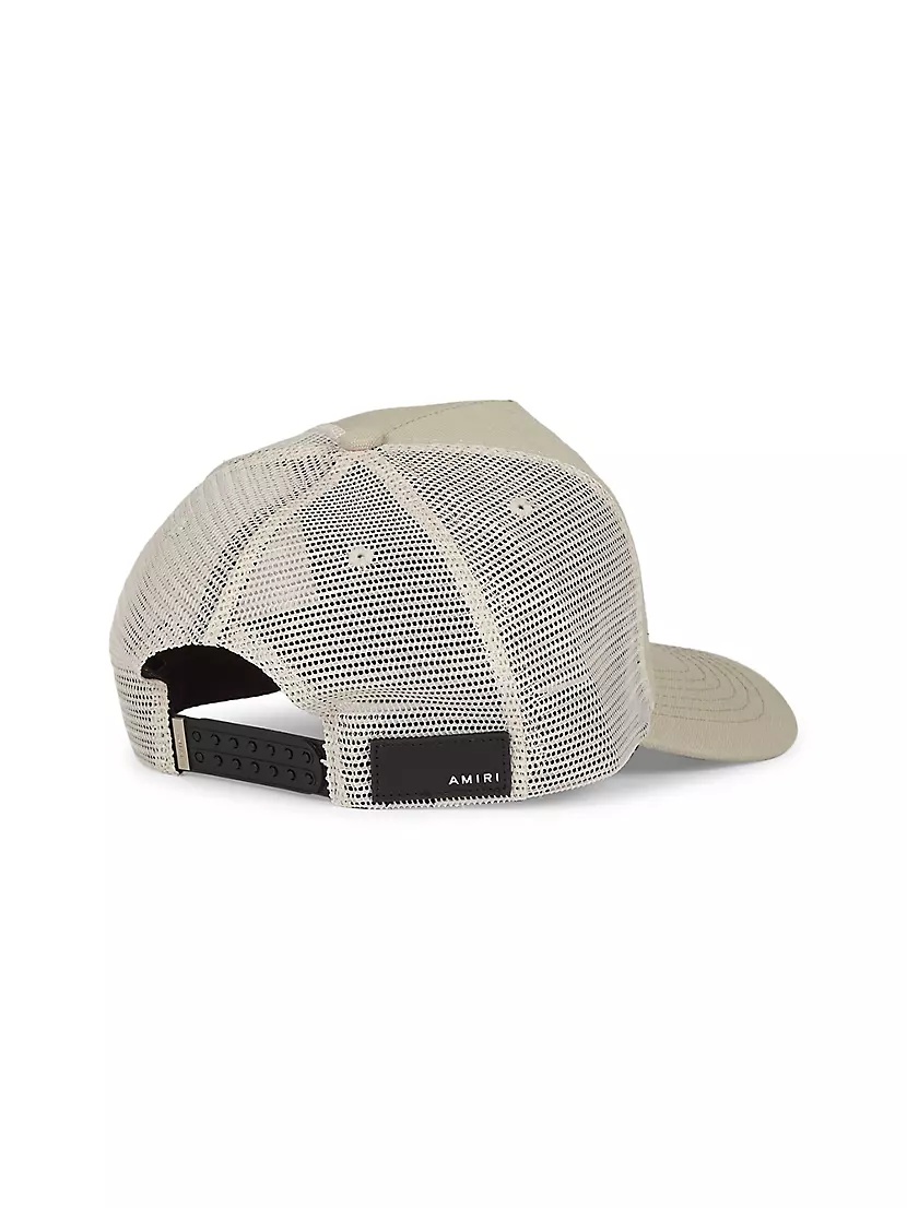 AMIRI 24AW Arts District TruckerHat確実正規品 AMIRI Black 'Arts District' Trucker Cap - Hats - Save Extra