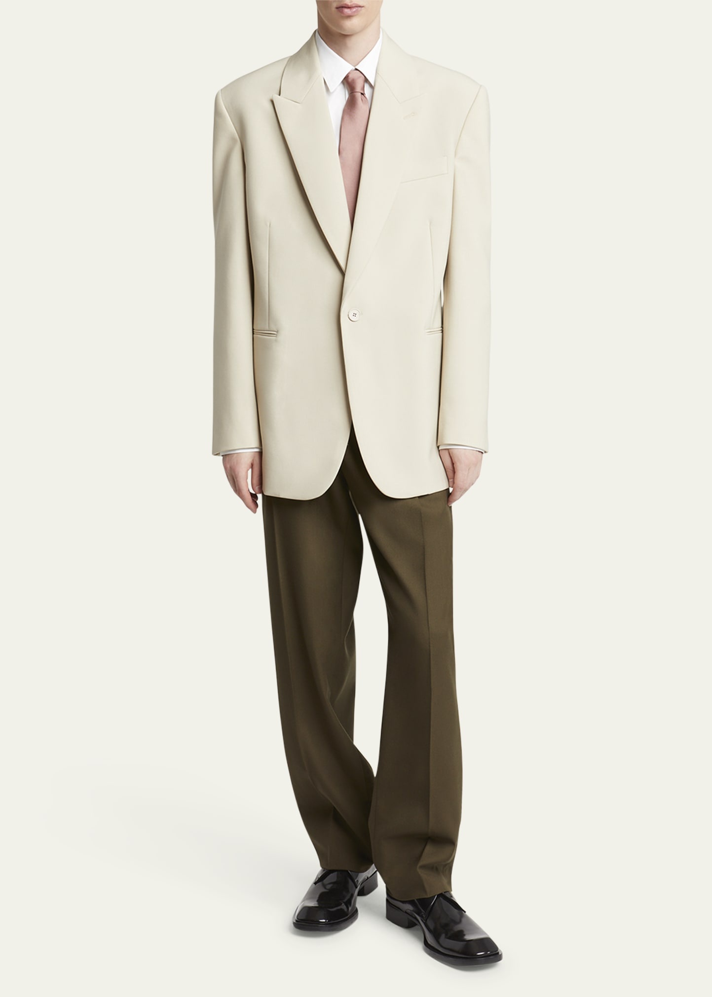 Men's Wool-Silk Relaxed Sport Coat - 2