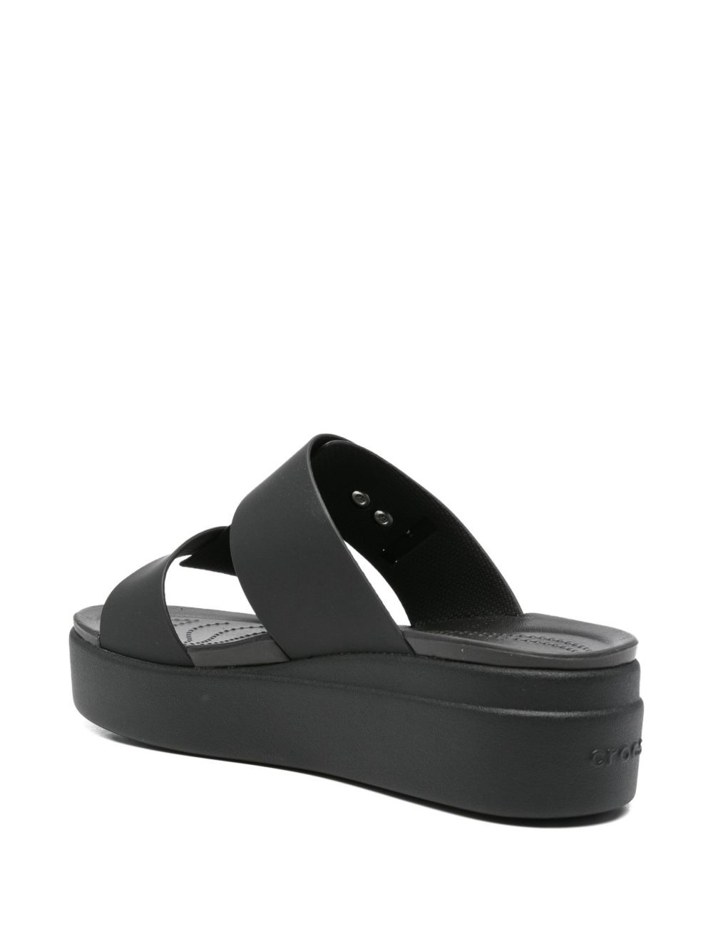 Brooklyn platform double-buckle sandals - 3