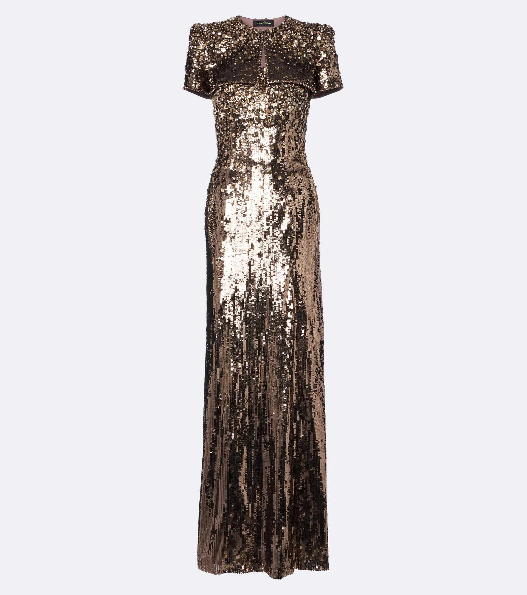 Chiana and Rey bustier gown and jacket set - 1