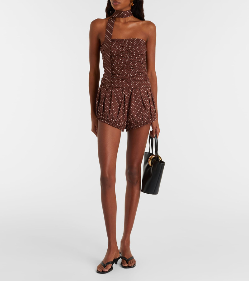 POSSE Edie polka-dot top outlook