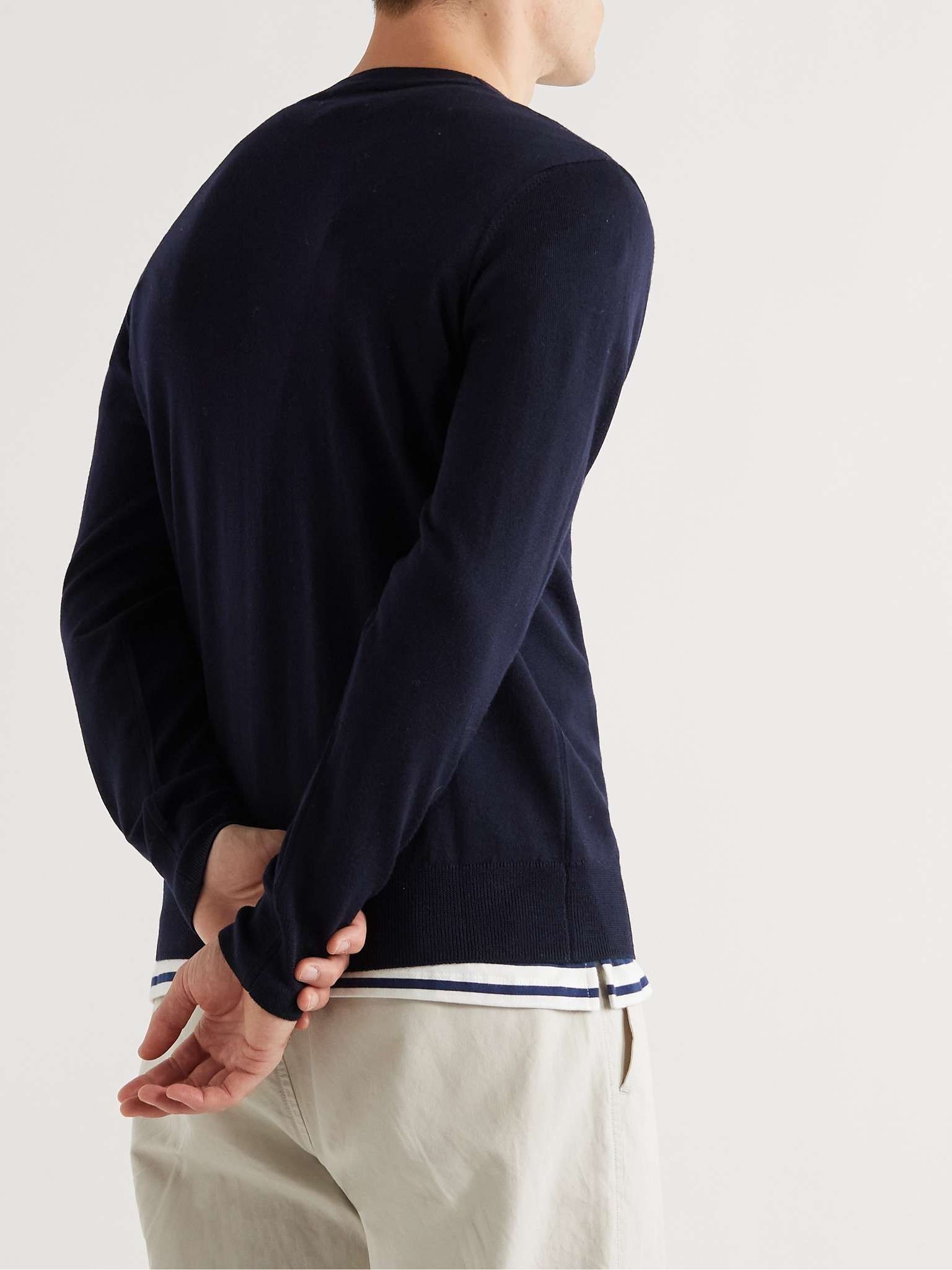 Samuel Slim-Fit Merino Wool Cardigan - 4