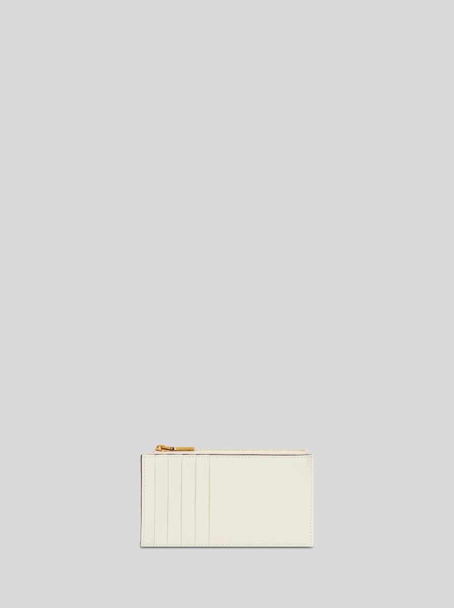 LEATHER CARD HOLDER WITH PEGASO - 2